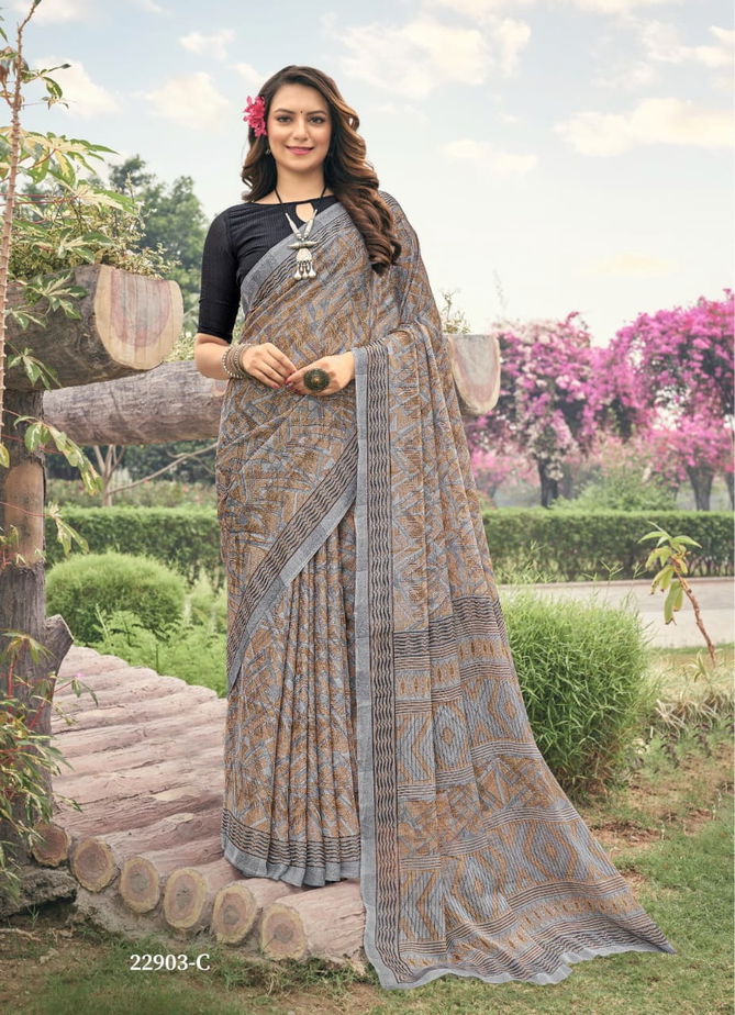 Aahana By Ruchi Printed Daily Wear Sarees Catalog